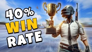 we have a 40% WIN RATE! PUBG Console XBOX PS5 PS4