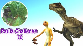 Patila Challenge 16. Patila - Missed The Stranger Dinosaur & Gorilla Animated Short Film.