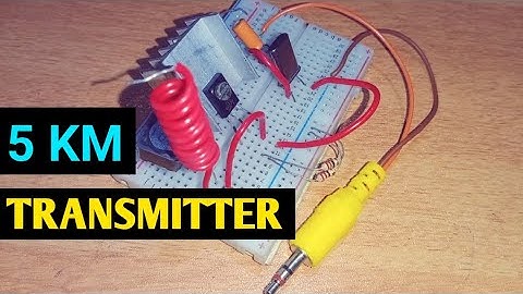5 KM FM Transmitter Circuit diagram | fm transmitter circuit #fmtransmitter #circuit