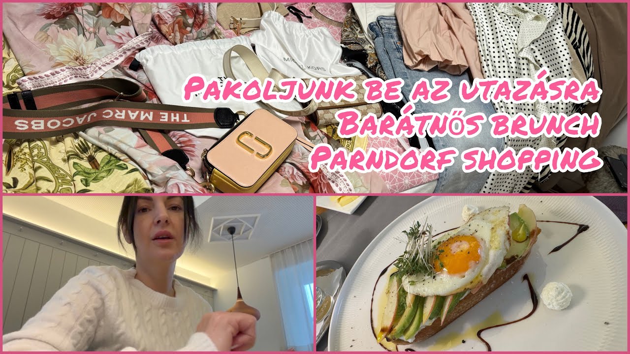Heti vlog | ruhapróba Dubajra 👗 | brunch 🥪 | Parndorf shopping 💸
