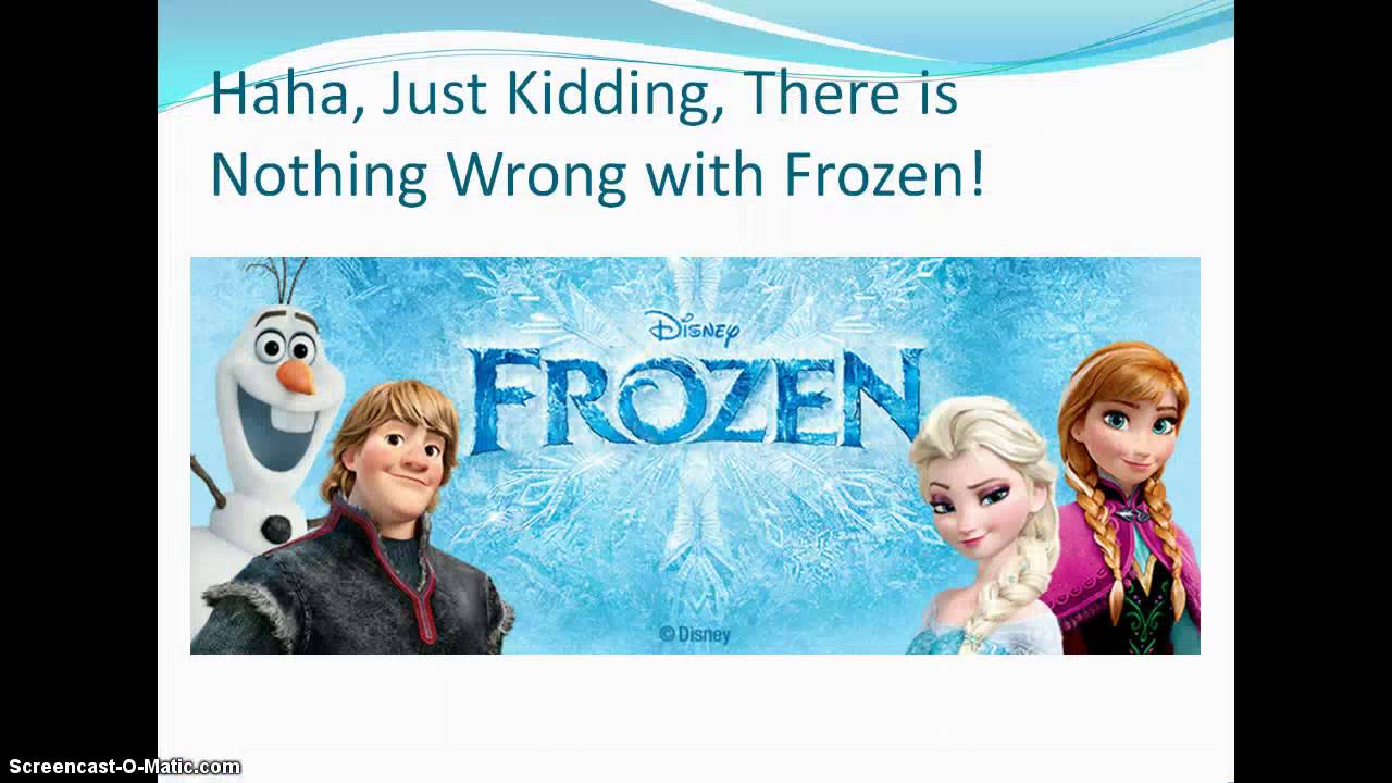 Everything Wrong With Frozen!