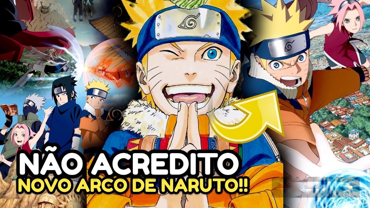 Lembrete: Especial Inédito de Naruto no Cartoon