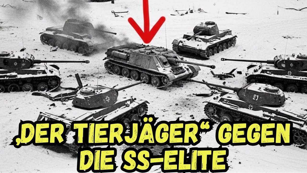 Wie Ein „Tierjäger“ In 12 Minuten 10 Panzern Die Türme Abriss, Die Deutschen Kamen Nicht Zum Schuss