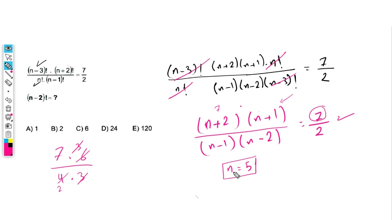 درس الأعداد: المضروب (العاملي)