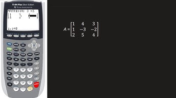 TI-84 Plus - How To Find The Inverse Of A Matrix