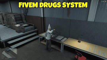 [ ESX ] Fivem drugs system | Best FiveM Script