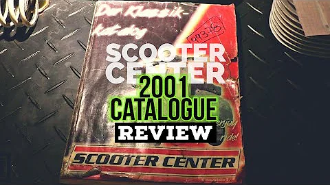 20y SCOOTER CENTER vespa classic catalogue 2001 / review #1/2  / FMPguides - Solid PASSion /