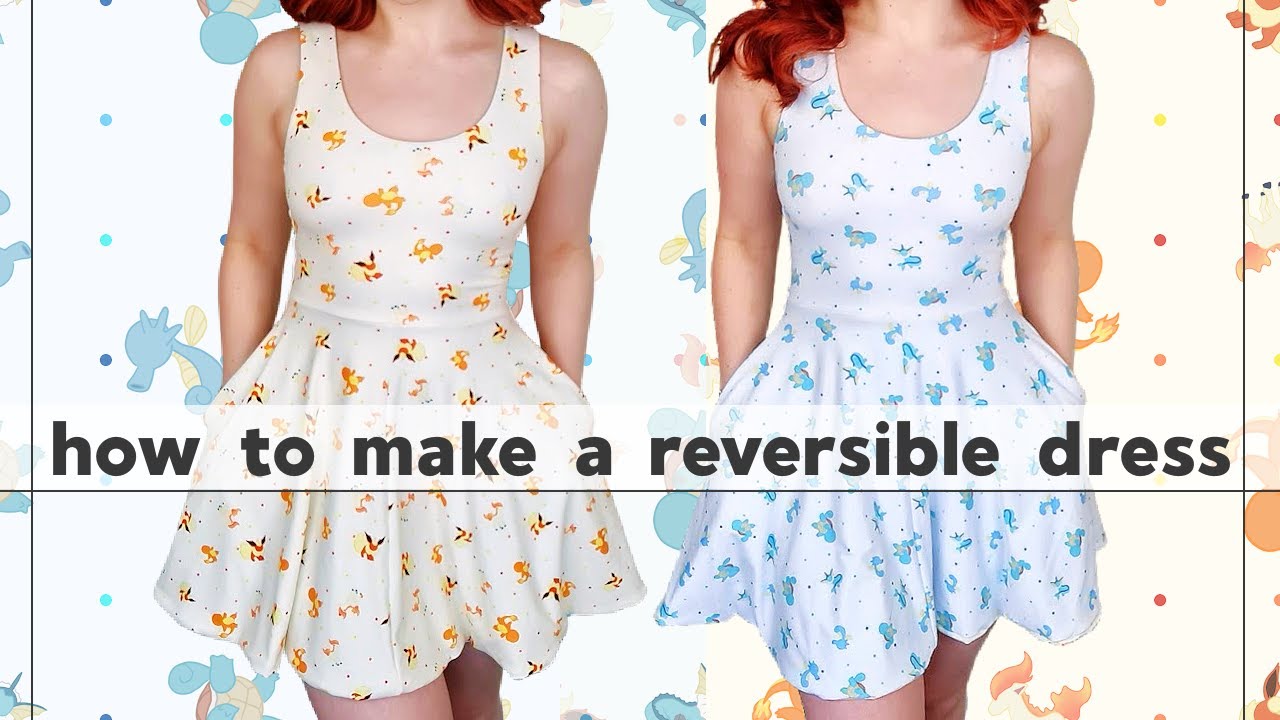 How To Make A Reversible Dress (with pockets!), Sewing Tutorial