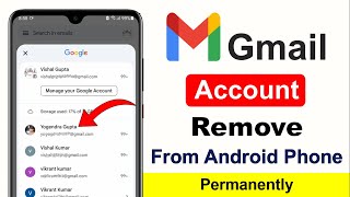 How To Remove Gmail Account From Android Phone 2024