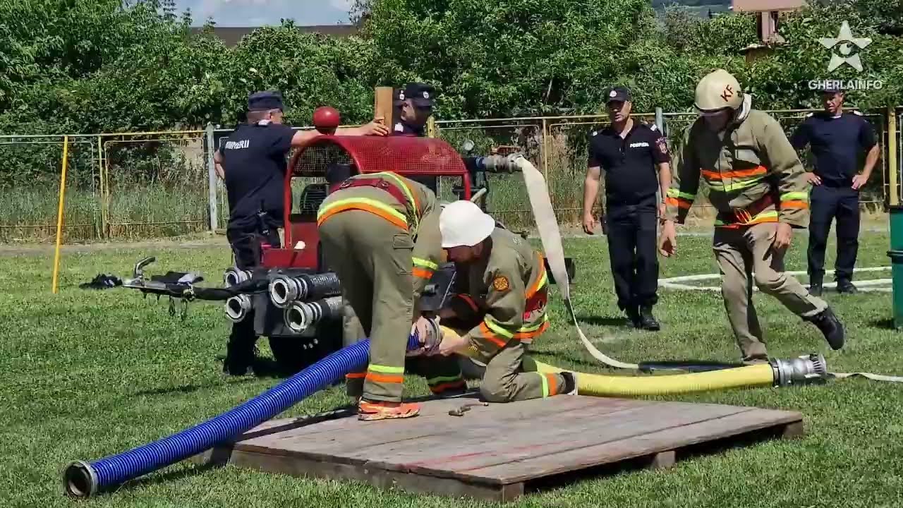 Competițiile Professionale ale Pompierilor SVSU și SPSU în Cluj (Gherla, 16 Iunie 2026)