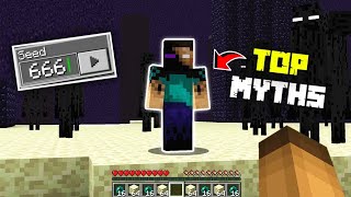 Testing Scary Minecraft Mysteries That Are Actually Real