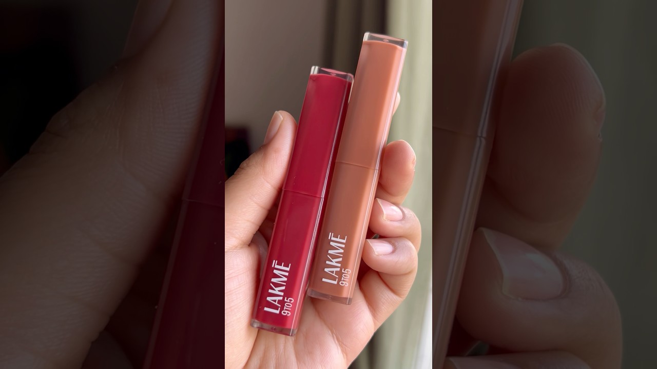 Lakmé 9 to 5 lip tattoo Matte Slim Stick #lipstickswatches #shortsfeed #ytshorts #makeup #explore