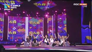 Cherry Bullet - Q&A (2019 K-WORLD FESTA)