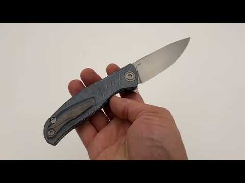 Shirogorov Knives Ursus F95 - Blue Micarta Handle - Elmax Blade - MRBS Knife From Recon 1