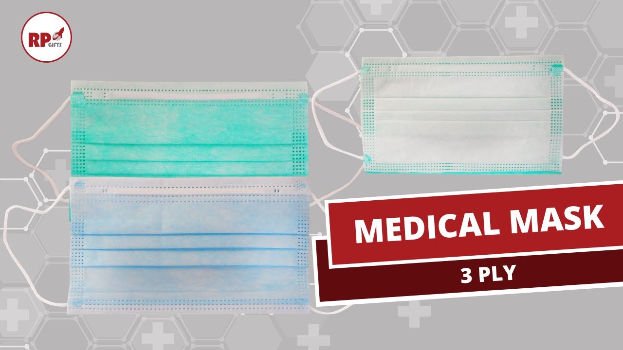  Redpod  Gifts  3 Ply Medical Mask YouTube