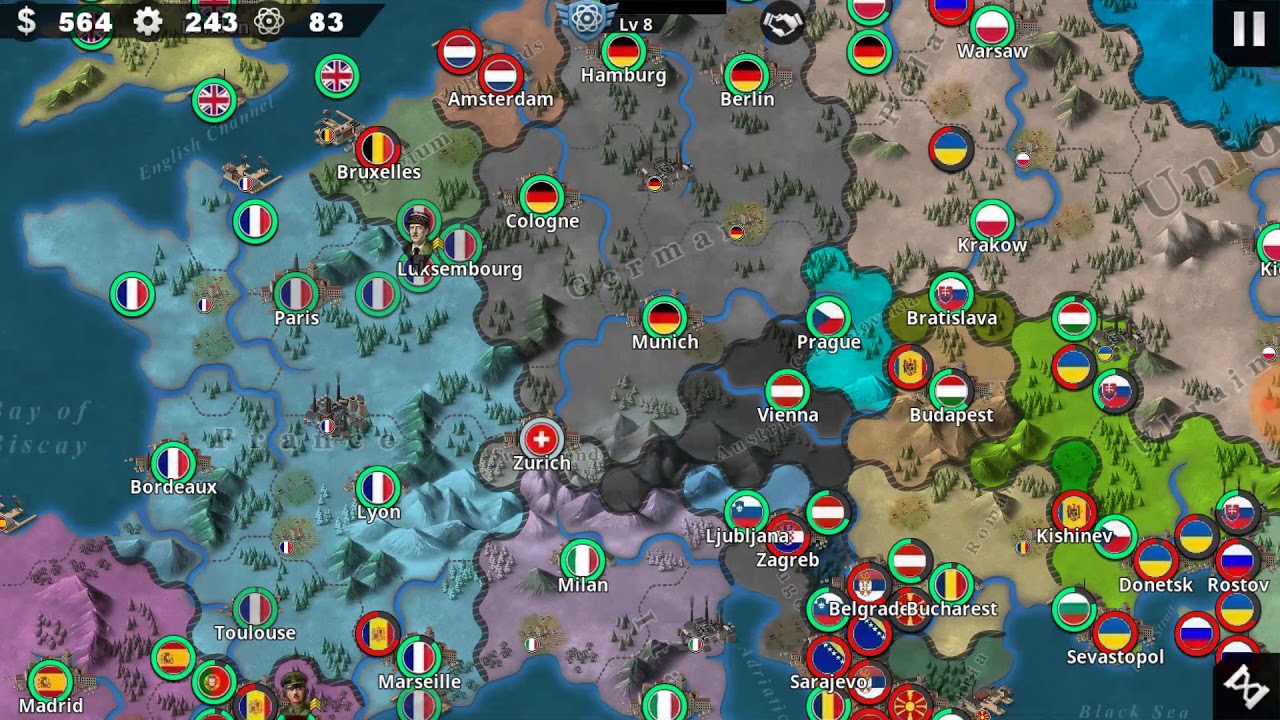 World conqueror 4 mod 2019 большая карта