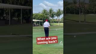 When are You coming back, Trump?