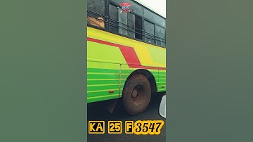 NWKRTC BUS | KA 25 F 3547 | KSRTC BUS | KARNATAKA BUS | NWKRTC LIVERY TATA BS 4
