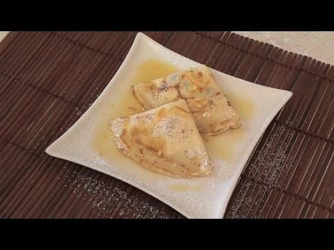 How To Fill Crepes With Ricotta And Orange Sauce