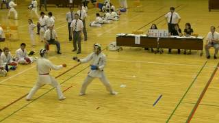 00704 20160619岩槻大会組手３回戦喬平ｖｓ圭矢