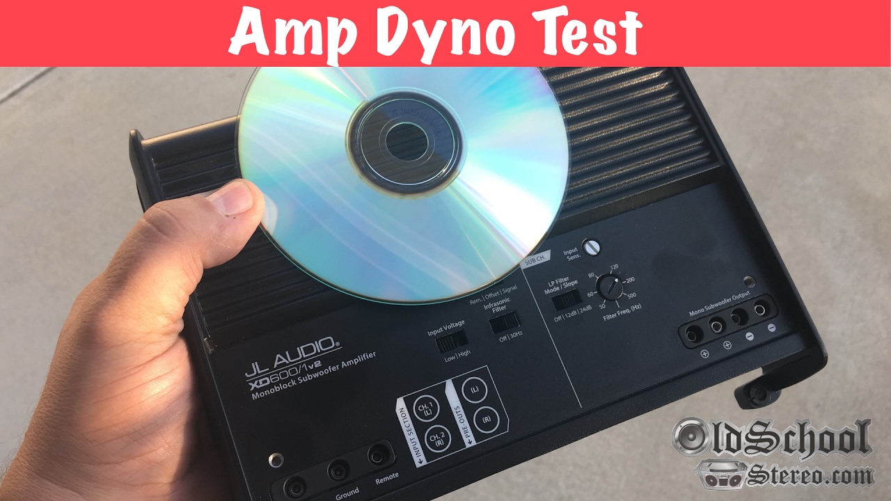 Jl Audio Xd600 1 V2 Amp Dyno Test Youtube