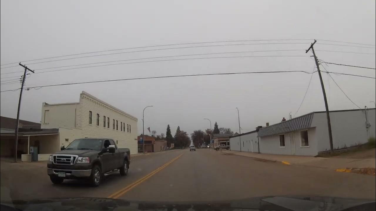 Driving Through Cooperstown, North Dakota YouTube