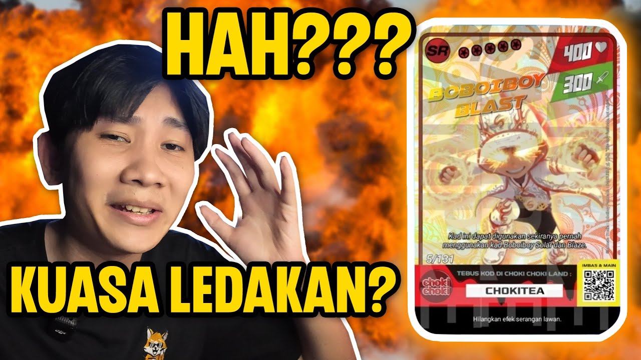 KUASA KUASA BARU BOBOIBOY? NGELIATIN KARTU FANMADE MONSTA GALAXY CARD BIKINAN ORANG DI ONLINE SHOP