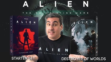 Alien RPG Starter Set & Destroyer of Worlds Cinematic Scenario Module Announcement