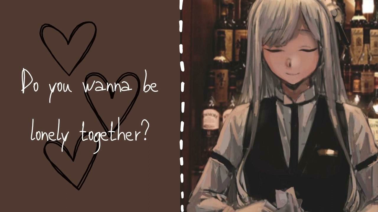 Friendly bartender makes loneliness disappear /f4m/ /sweet/ /strangers to friends/ /comfort/