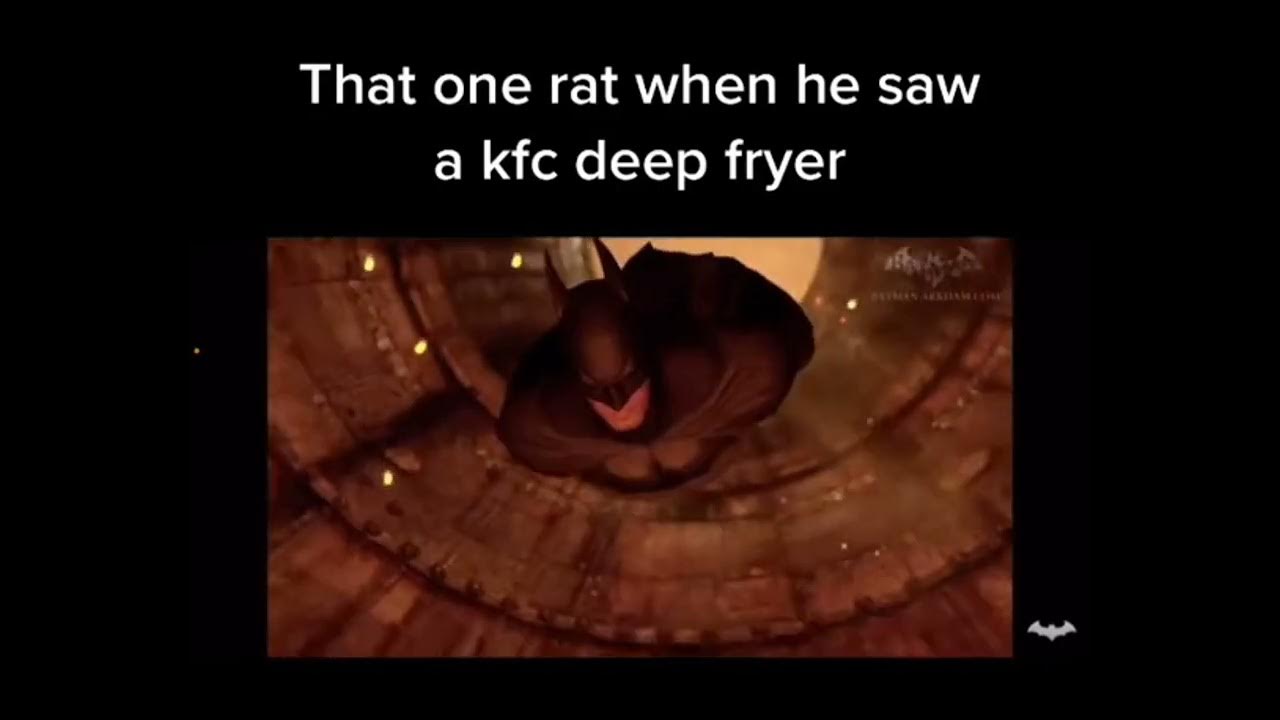 that one rat when he saw a kfc deep fryer YouTube