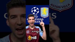 When Will The Champions League Follow Aston Villa? 🤔📲