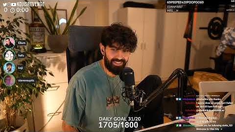 Steve and Koji give goodbye kisses