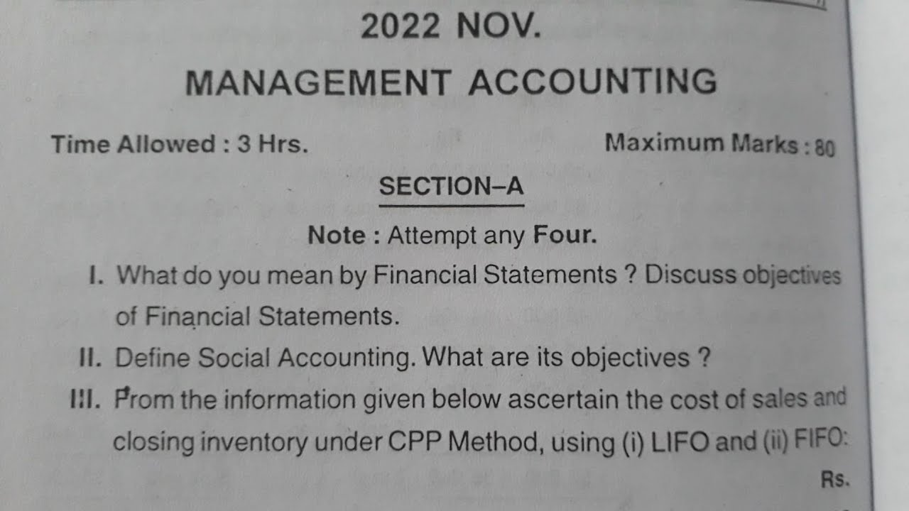 management-accounting-previous-year-question-paper-bcom-5th-semester