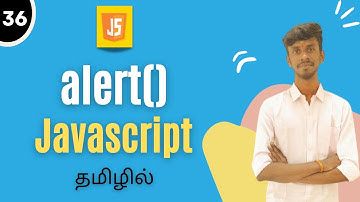 Alert Function In JavaScript Tamil | JavaScript Tutorial For Beginners In Tamil | #alert #function