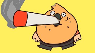 Pootis smokes a fat dart and dies