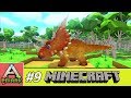 PIXARK - Minecraft Ark #9 - Taming Triceratops - Thuần Hóa Khủng Long Triceratops