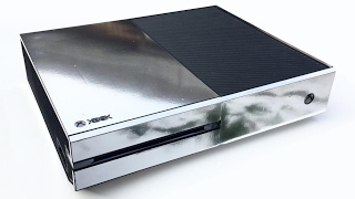XtremeSkins Chrome Silver Xbox One Console Skin Installation and Review