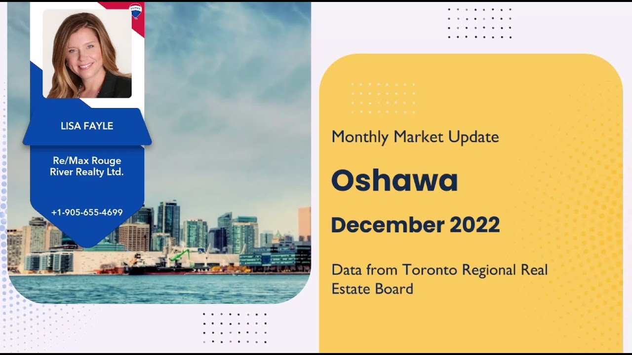 Oshawa Housing Market Update December/2022