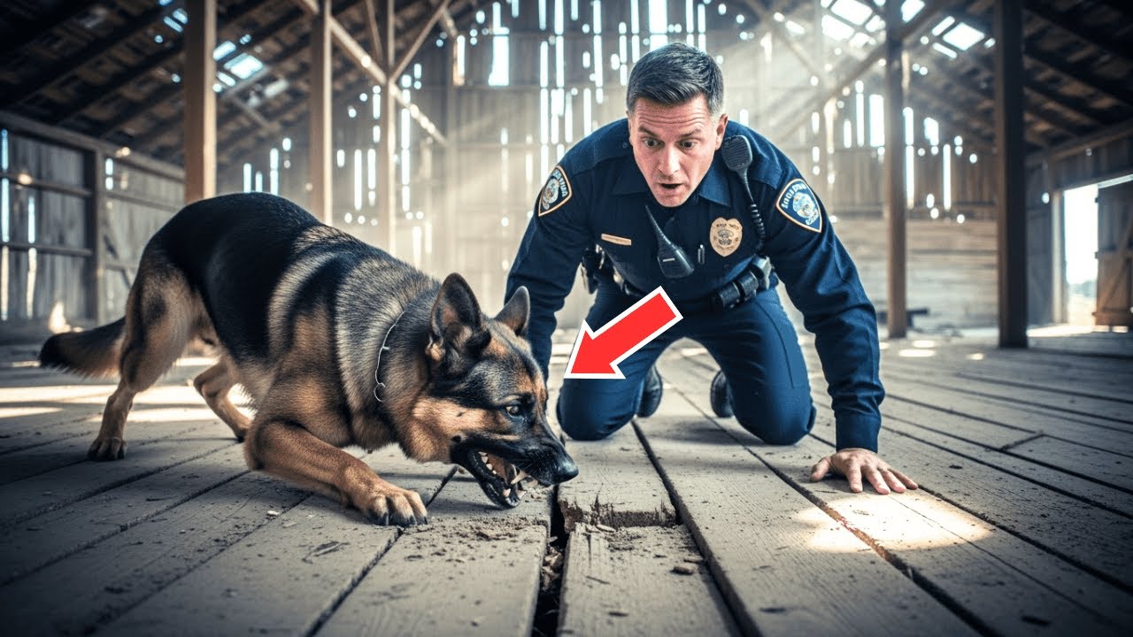 They Thought The Barn Was Empty—Until K9 Zeus Started Barking At The Ground