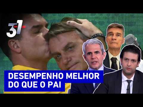 Flávio teve 1,3 milhão de votos a mais que Jair Bolsonaro; bancada analisa