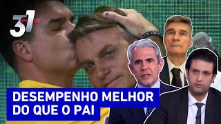 Flávio teve 1,3 milhão de votos a mais que Jair Bolsonaro; bancada analisa