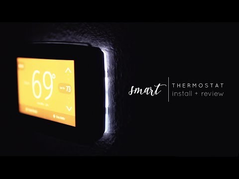 Emerson Sensi Touch Wi Fi Thermostat Install Review