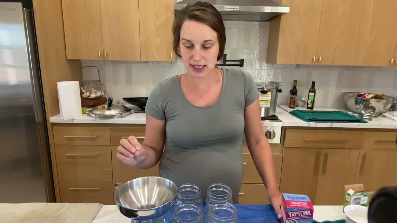 How I Use Tattler Canning Lids Reusable Canning Lids YouTube