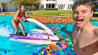 She Rode A Jet Ski In My Pool