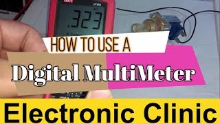 How to use a Multimeter to measure ac dc voltages, resistance, continuity, current and short circuit