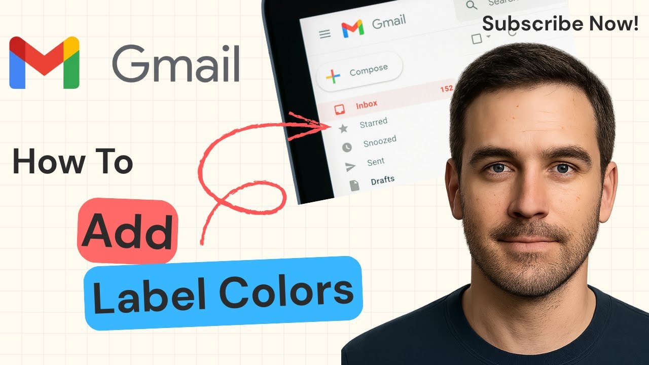 How to Add Colors to Your Labels in Gmail | 2025 Guide - YouTube