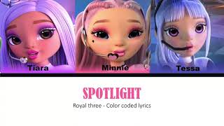 Spotlight (color coded lyrics)