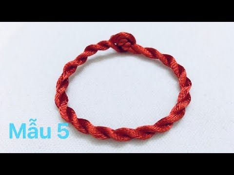 Video Cách thắt vòng đeo tay chỉ đỏ may mắn đơn giản nhất... - youtube