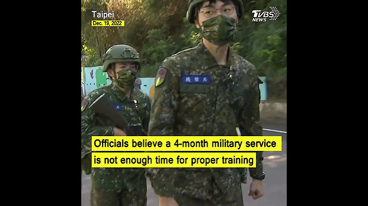 Taiwan’s ruling party gains support for possible military service extension #shorts