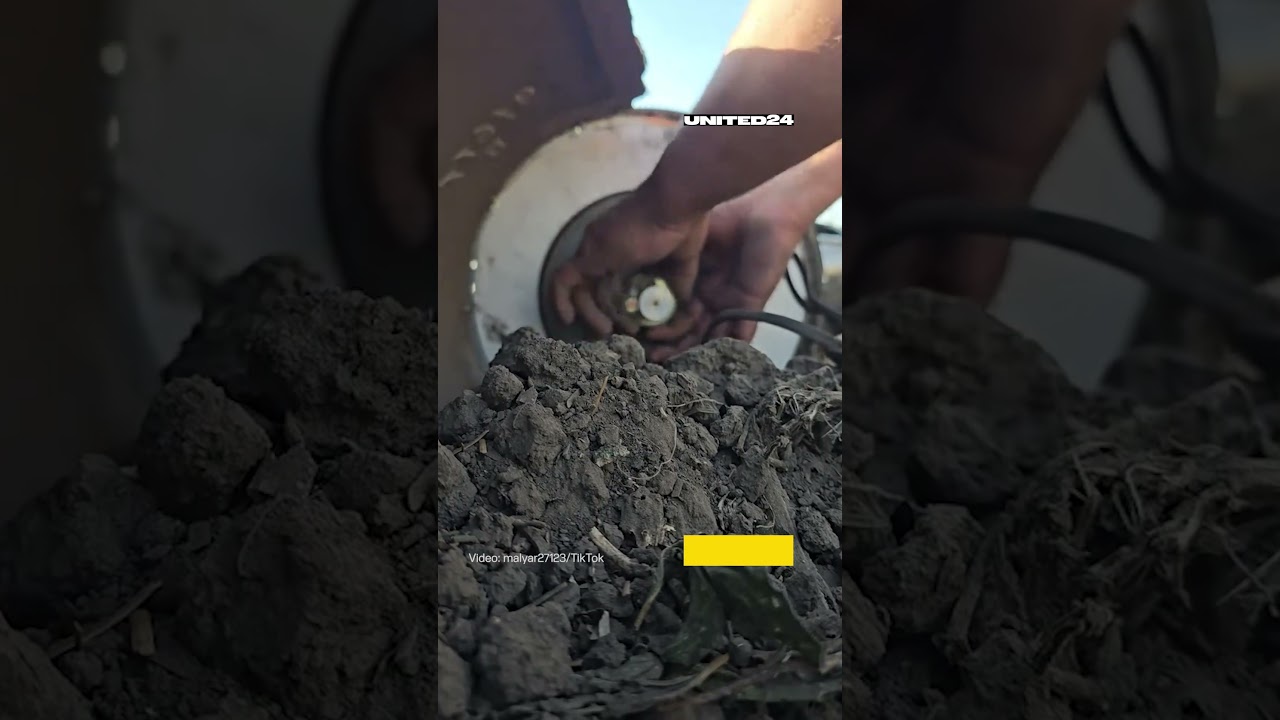 Process of Disarming the Warhead of Russian Strike Drone #warinukraine